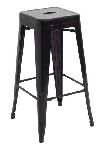 BANQUETA IRON TOLIX - Preta